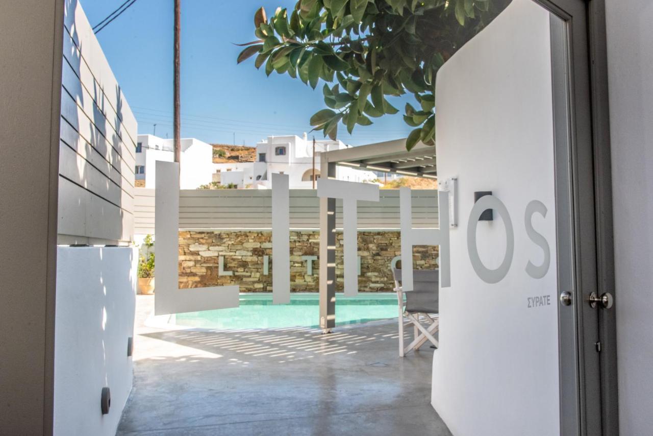 Lithos Luxury Suites Tínos Exterior foto